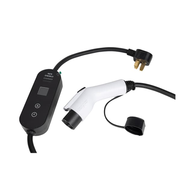 Автомобильная зарядное устройство, SVC, AC GB/T - 7кВт , Мощность: 7000Вт, Выходное напряжение: 400В, Максимальный ток: 32А, Тип разъема для зарядки: GB/T кабель, Длина кабеля: 3 м, LED- индикаторы, Защита от перегрева, перегрузки, короткого замыкания, Габариты Ш*В*Г: 75*200*190,50 (мм)