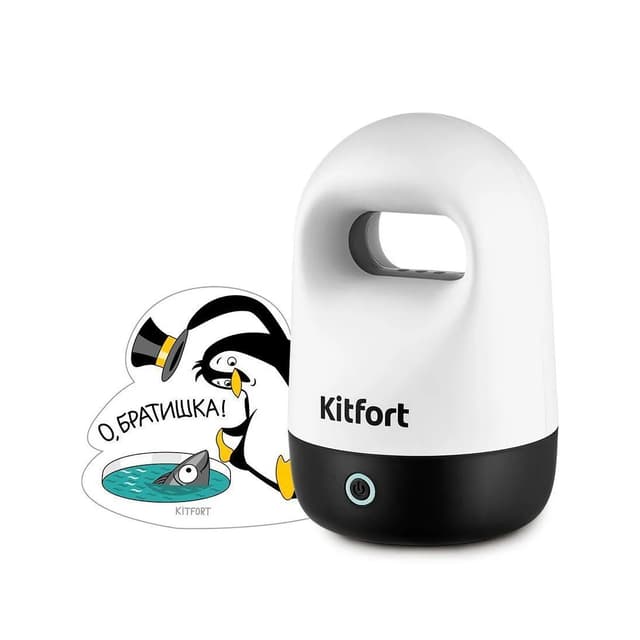 Озонатор, Kitfort, КТ-3818, Выработка озона 5 мг/ч, Время зарядки 3.5ч, Время работы 240ч, Белый/Черный