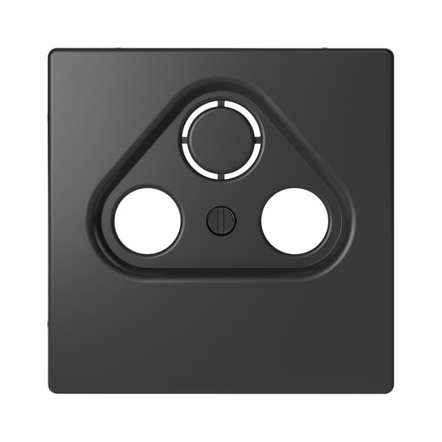 Центральная накладка, MERTEN, MTN4123-6034, D-Life TV розетки антрацит
