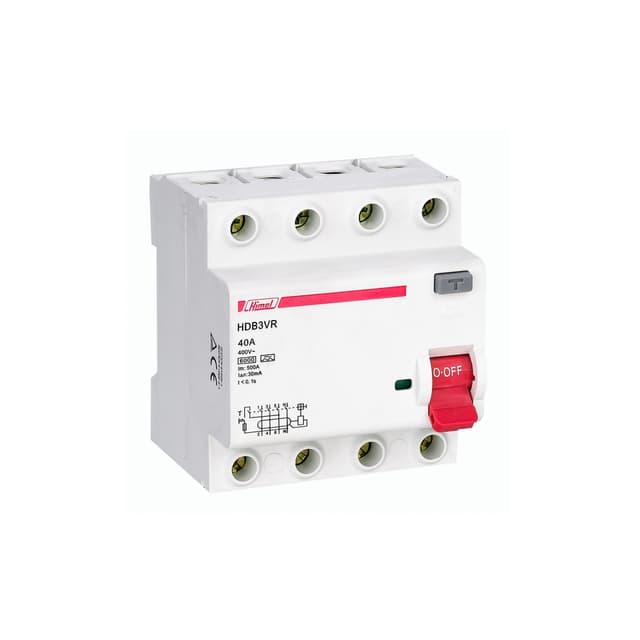 ВДТ, Himel, HDB3VR440SC, HDB3LE 4Р 40А 30мА тип AC 6кА