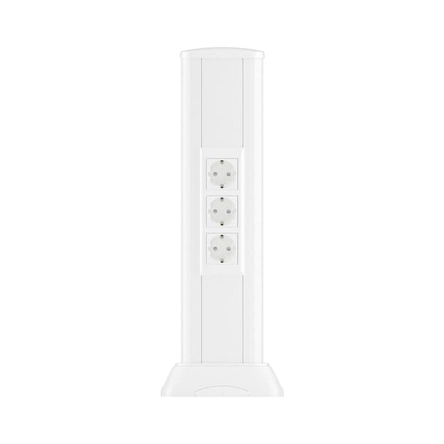 Алюминиевая колонна, DKC, 19552, 0.5м белый