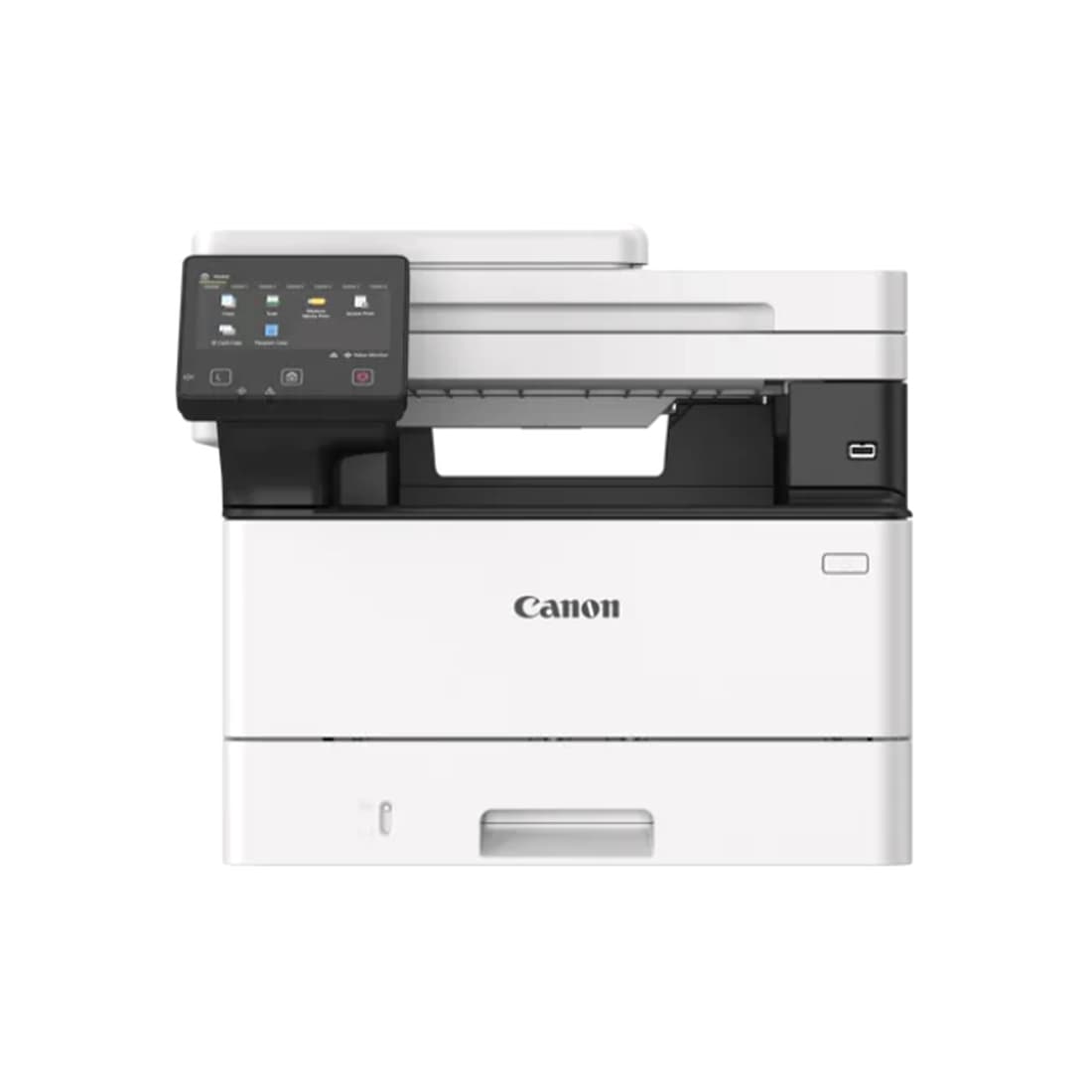 Монохромное МФУ, Canon, i-SENSYS MF465DW, 5951C007AA, Лазерное, A4, 40 стр./мин., Подача 350 листов, Двусторонний автоподатчик документов, Сенсорный дисплей 5", 1.2 ГГц CPU, 1 ГБ RAM, USB 2.0, Ethernet 10/100/1000, Wi-Fi