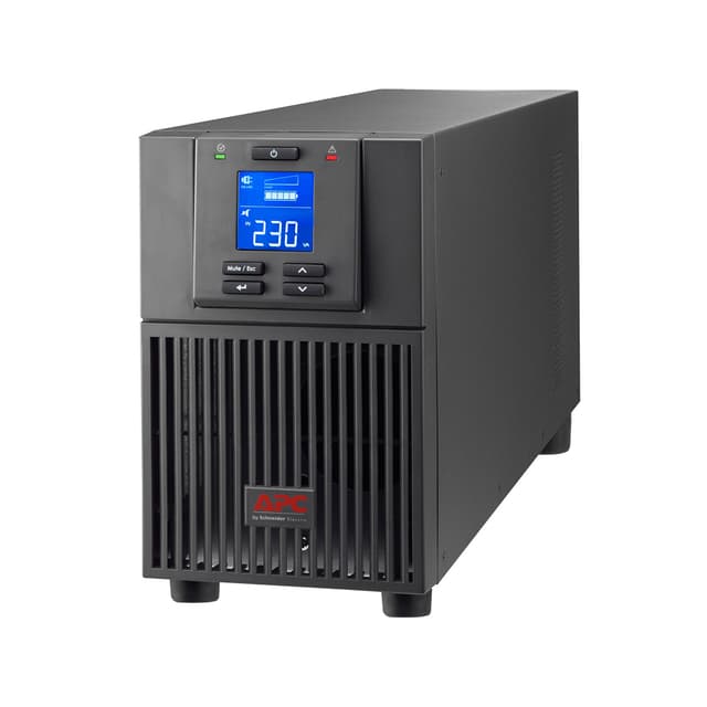 Источник бесперебойного питания, APC, Easy UPS SRV2KI, Онлайн, Мощность 2000ВА/1600Вт, Напольный, 230В, Вых: 4x IEC C13, Intelligent Card Slot, LCD, APCRBCV204, Чёрный