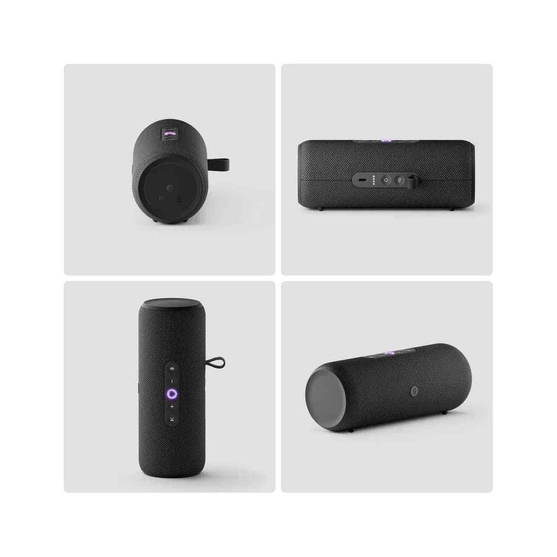 Портативная умная колонка, Яндекс, YNDX-00030BLK, Яндекс Станция Стрит с Алисой, 30 Вт, 3 микрофона, 80 - 20 000 Гц, Wi-Fi (2,4–5 ГГц), Bluetooth 5.0, Черный