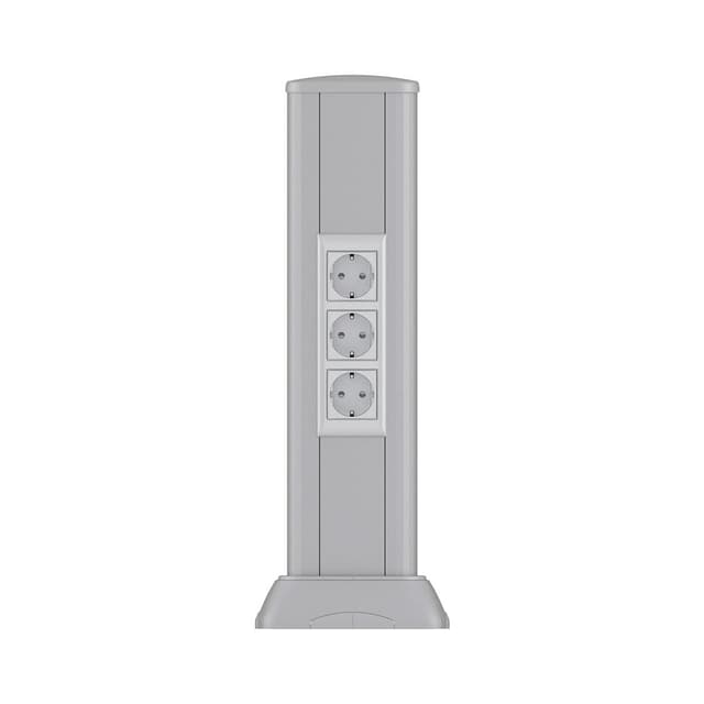 Алюминиевая колонна, DKC, 19554, 0.5м темно-серебристый металлик