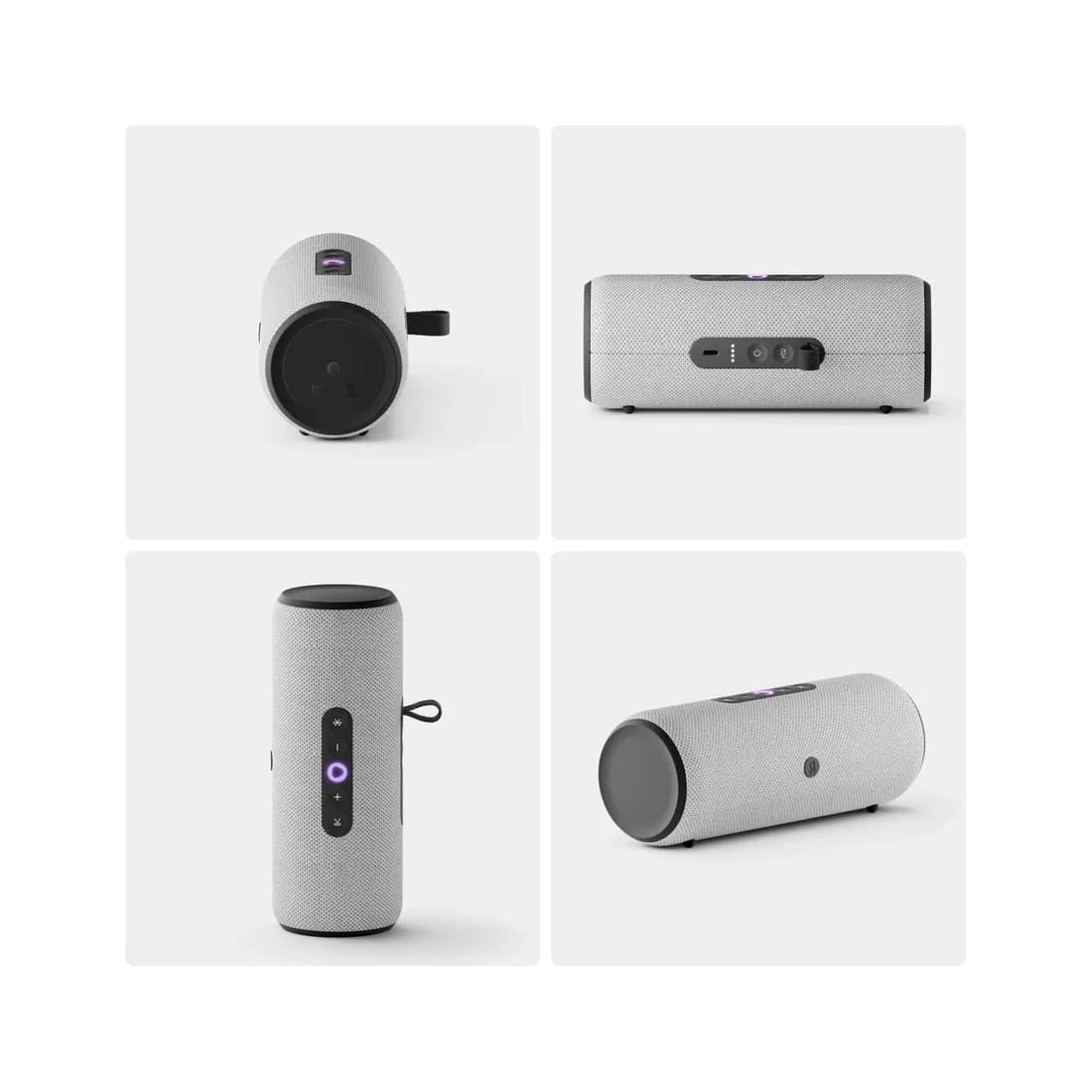 Портативная умная колонка, Яндекс, YNDX-00030GRY, Яндекс Станция Стрит с Алисой, 30 Вт, 3 микрофона, 80 - 20 000 Гц, Wi-Fi (2,4–5 ГГц), Bluetooth 5.0, Серый