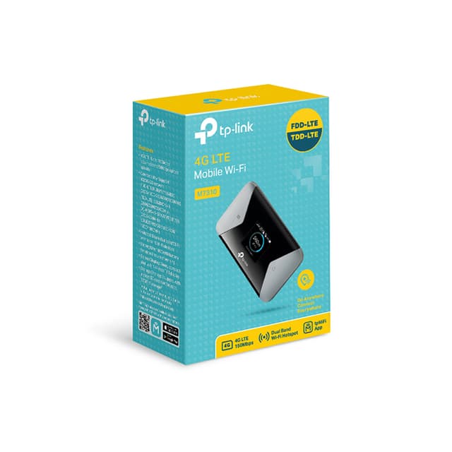 Маршрутизатор 3G/4G Мобильный , TP-Link, M7350, Слот для SIM-карты, Слот для карты Micro SD, 1 порт micro USB для зарядки. LED-дисплей, 2000 мАч, 802.11b/g/n