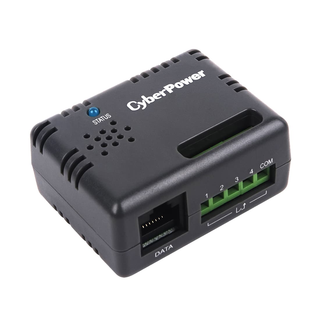 Датчик окружающей среды, CyberPower, ENVIROSENSOR/SNEV001, совместим с картой RMCARD205, Тип разъема: RJ45, Темно-серый