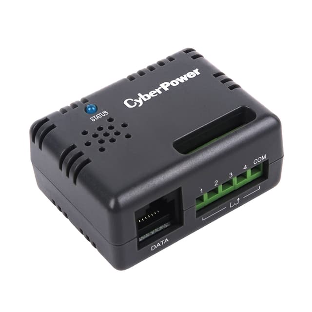 Датчик окружающей среды, CyberPower, ENVIROSENSOR/SNEV001, совместим с картой RMCARD205, Тип разъема: RJ45, Темно-серый