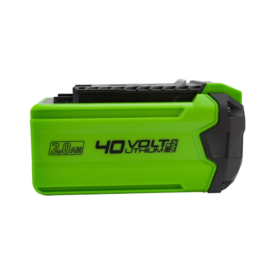 Аккумулятор с USB-разъемом, Greenworks, G40USB2(2939407RU), 40V, 2.0 Ач., Напряжение 100% заряда 40 В , Ёмкость аккумуляторной батареи 2.0 Ач , Энергоемкость 72 Вт*ч, Номинальная мощность 1260 Вт, USB-A 5V – 1 A, Масса без упаковки 0,82 кг, Время заряда , - от ЗУ ток 2.0 А 60 мин , - от ЗУ ток 5.0 А 24 мин., Черный/зелёный