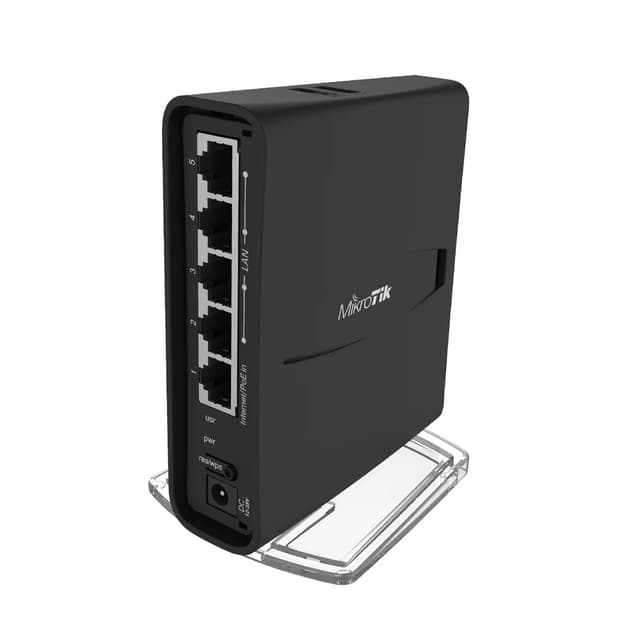 Беспроводной маршрутизатор, MikroTik, RBD52G-5HacD2HnD-TC, hAP ac2, 5 x Gbit LAN, 2 PoE-IN Passive PoE, 802.11a/b/g/n/ac, AС1200, RouterOS, -40°C to 50°C