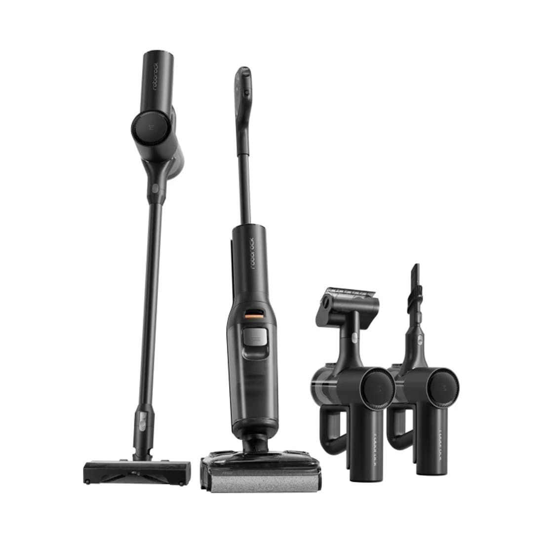 Беспроводной вертикальный пылесос, Roborock, F25 ACE Combo (WD5M6A512-02), с функцией влажной уборки, Ёмкость аккумулятора 2500 мАч, 20000 Па, LED дисплей, Черный