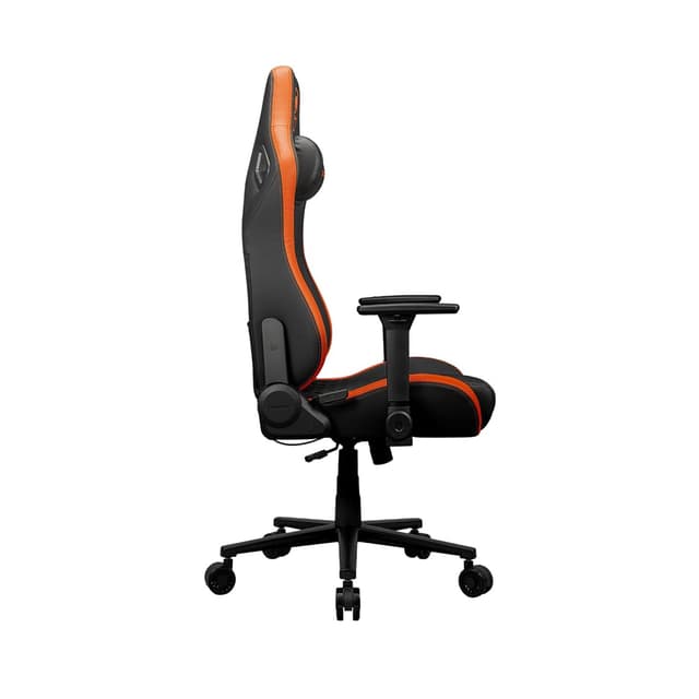 Игровое компьютерное кресло, Cougar, Defensor, Искусственная кожа PU AIR, (Ш)59*(Г)58*(В)132 (139) см, Чёрно-Оранжевый