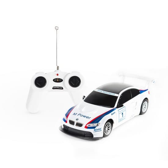 Радиоуправляемая машина, RASTAR, 48300W, 1:24, BMW M3 Sport version, Пластик, 2.4GHz, Белая