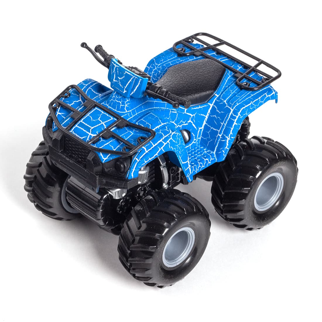 Инерционный внедорожник 12см, X Game kids, X7661, Серия OFF-ROAD, Открытая упаковка, Синий кузов, Цветная русифицированная коробка