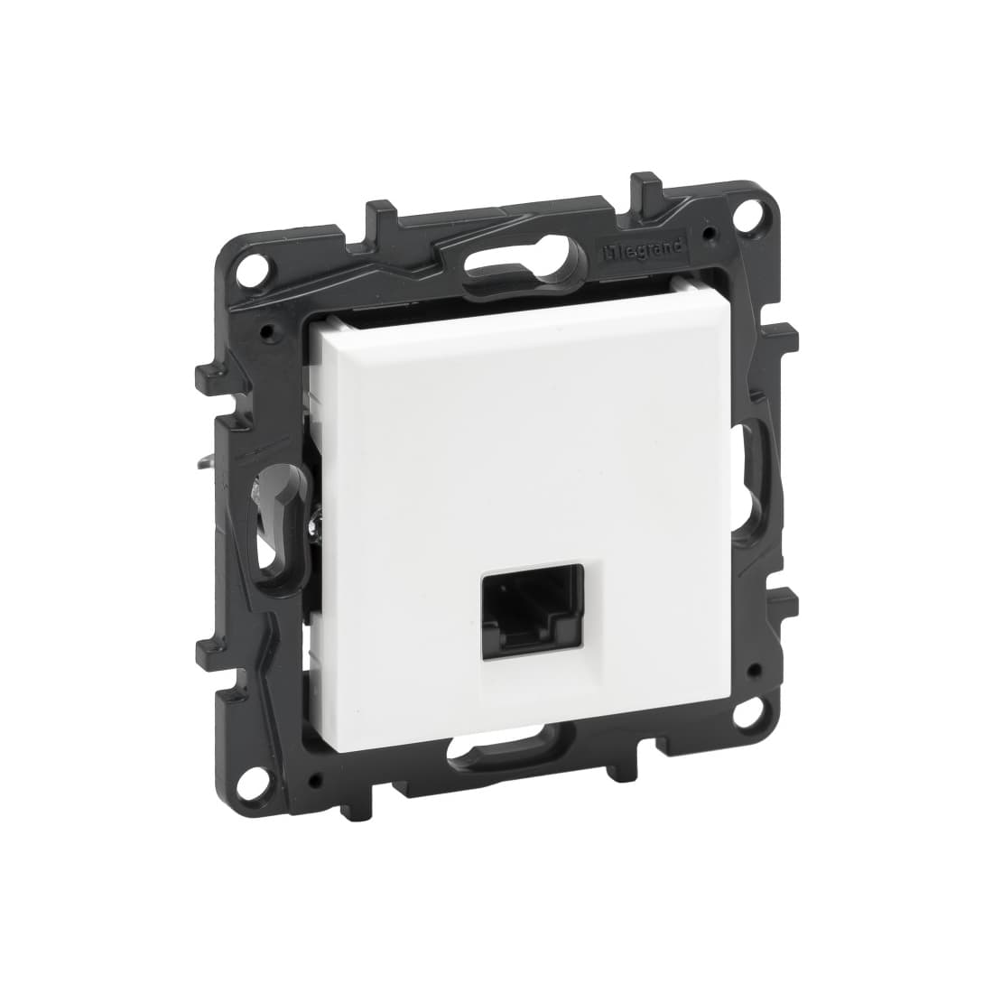 Информационная розетка одинарная, Legrand Niloe Step, 863163, RJ45 Кат.6e UTP Белый