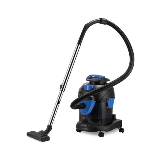 Пылесос, Kitfort, КТ-5212, Сухая уборка, Объем пылесборника 15л, Уровень шума до 85 дБ, Класс фильтра тонкой очистки 10, Длина шнура 5м, Мощность 1400 Вт, Черный/Синий