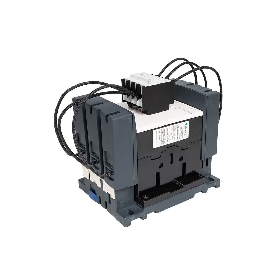 Контактор КРМ, iPower, CJ19-115A, 50кВАр 1НО 230В