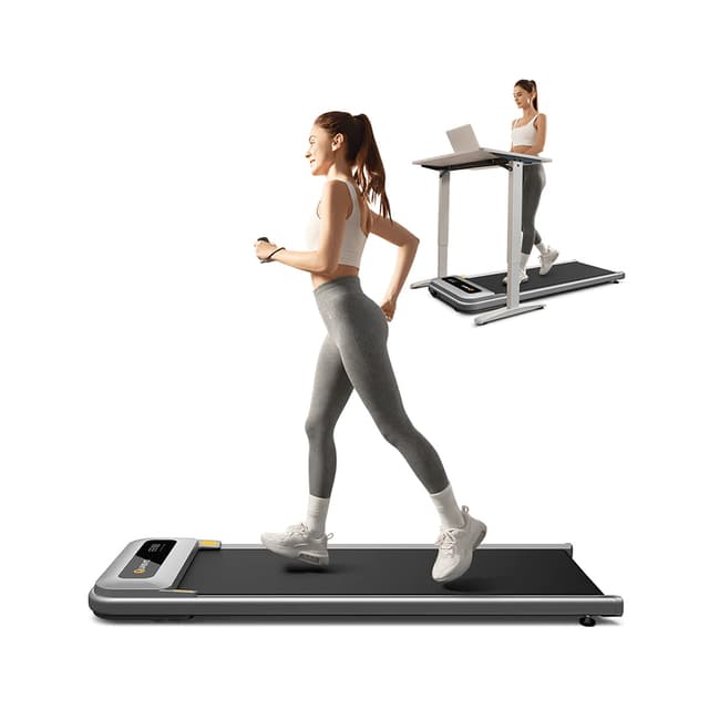 Домашняя дорожка для ходьбы, Xiaomi, UREVO Treadmill U1, New version, 6975165000483, Нагрузка до 120кг, скорость от 1 км/ч до 6 км/ч, 220В, Мощность 560W, 3 режима, Пульт дистанционного управления, Алюминиевый сплав, Древесноволокнистая плита высокой плотности, Серый