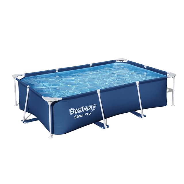 Каркасный бассейн Steel Pro 259 х 170 х 61 см, BESTWAY, 56403, Винил, 2300 л., Стальной каркас, Синий, Цветная коробка