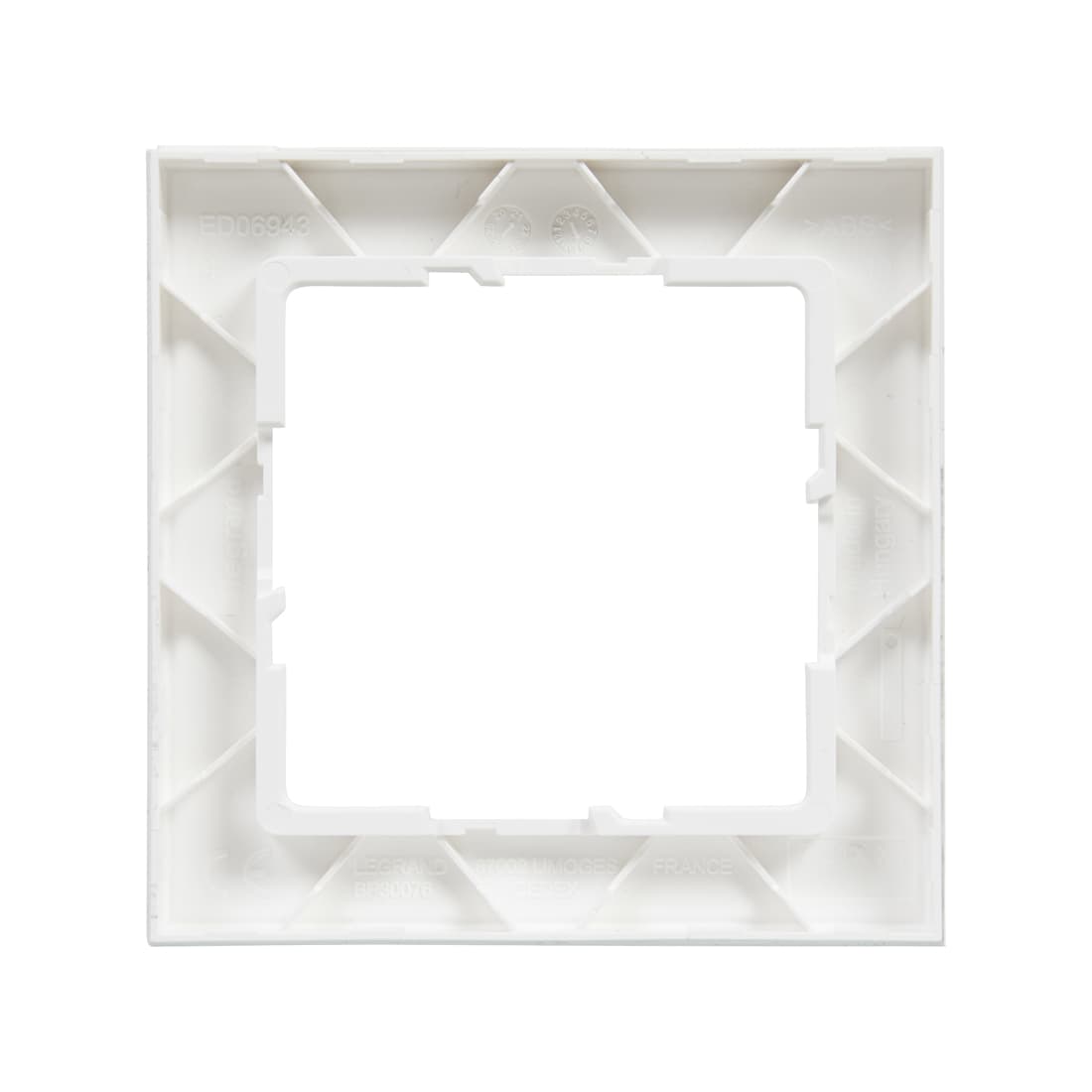 Рамка декор. универсальная 1-постовая, Legrand Suno, 721501, Белый