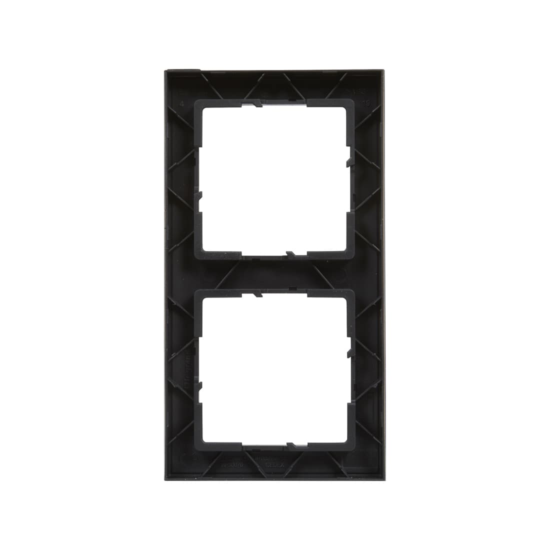 Рамка декор. универсальная 2-постовая, Legrand Suno, 721522, Антрацит