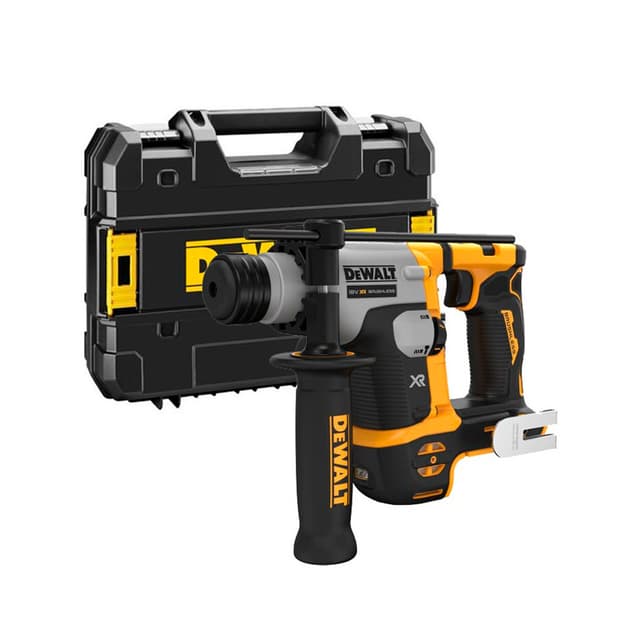 Перфоратор, DeWALT, DCH172NT-XJ, 18.0 В XR бесщеточный 2-кг перфоратор SDS-Plus, эн.удара 1.4 Дж, 2 режима, 16 мм, 1.8 кг, чемодан TSTAK, (тушка) без батарей и без зарядного устройства