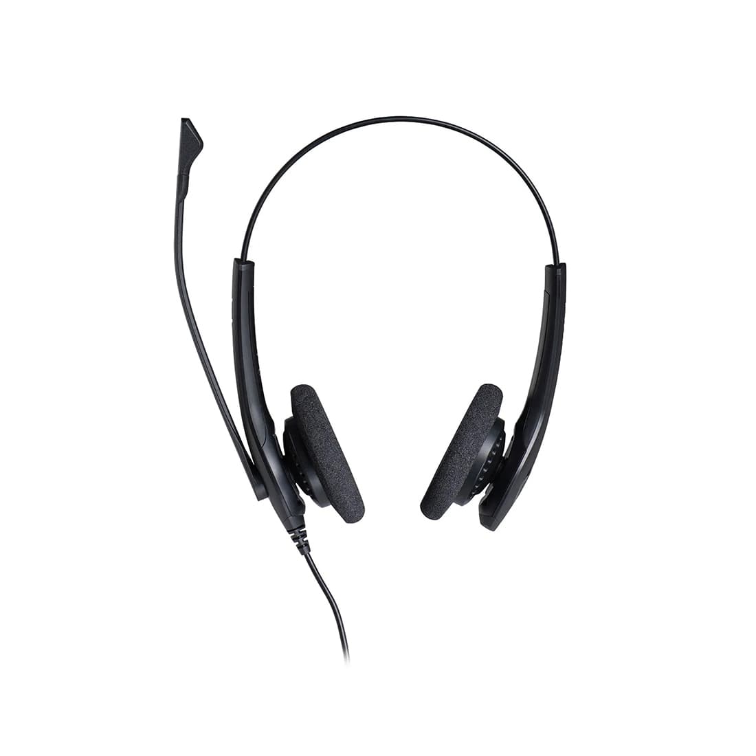 Гарнитура, Jabra, 1519-0154, Гарнитура Jabra BIZ 1500 Duo Duo QD EMEA, Проводная, Микрофон с шумоподавлением NC, Защита PeakStop, накладные