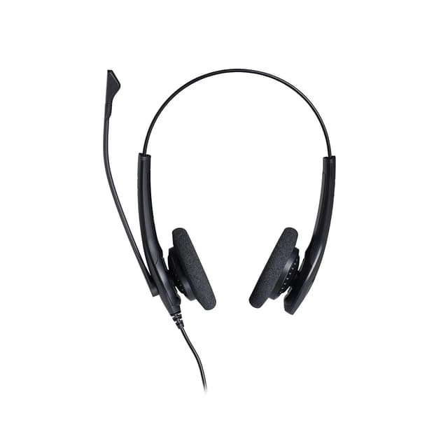 Гарнитура, Jabra, 1519-0154, Гарнитура Jabra BIZ 1500 Duo Duo QD EMEA, Проводная, Микрофон с шумоподавлением NC, Защита PeakStop, накладные