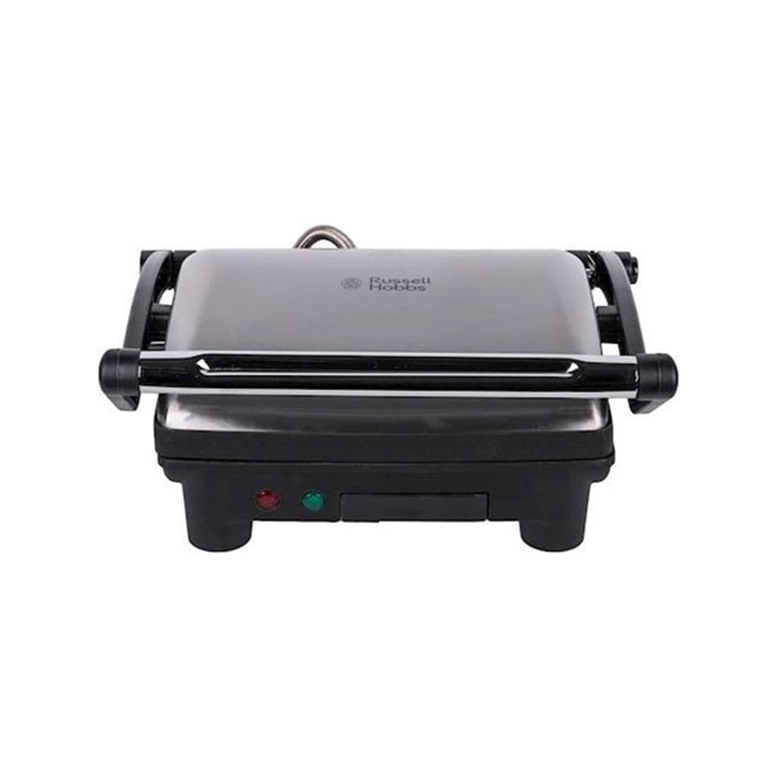 Гриль Panini, Russell Hobbs, 17888-56, Мощность 1800W, 1 температурный режим, Температура нагрева 200 °С, Антипригарное покрытие, Механический тип управления, ТЭН, Черный