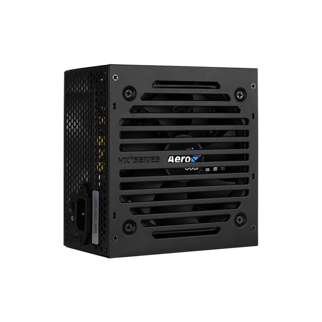 Блок питания, Aerocool, VX PLUS 700, 700W, ATX, APFC, 20+4pin, 4+4pin, 6*Sata, 3*Molex, 1*FDD, 2*PCI-E 6+2pin, Вентилятор 12см, Кабель питания, Чёрный