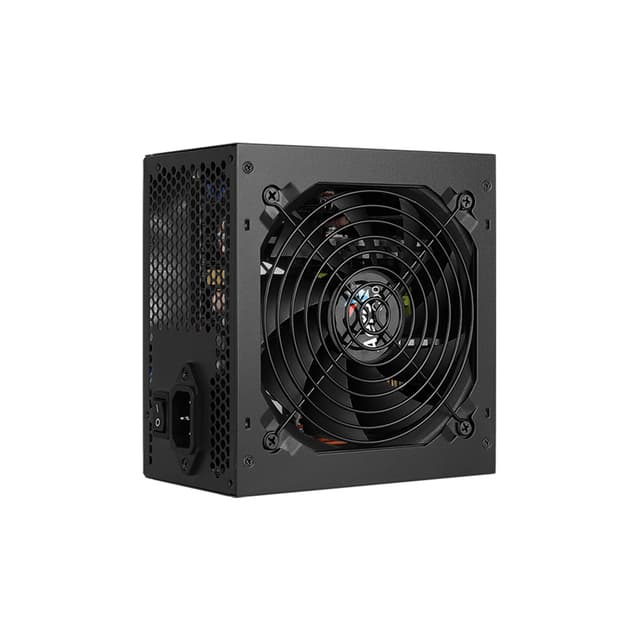 Блок питания, Aerocool, KCAS PLUS 500W, 500W, ATX, Bronze, APFC, 20+4pin, 4+4pin, 7*Sata, 4*Molex, 2*PCI-E 6+2pin, Вентилятор 12см, Кабель питания, Чёрный
