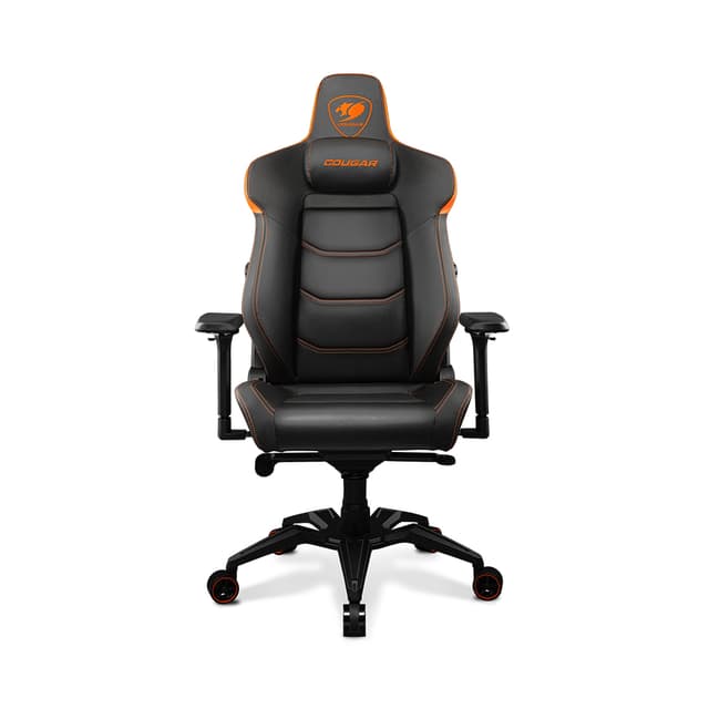 Игровое компьютерное кресло, Cougar, ARMOR EVO, Искусственная кожа PU AIR, (Ш)59*(Г)58*(В)132 (139) см, Чёрно-Оранжевый