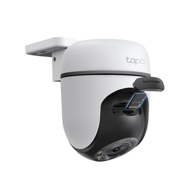 IP камера, TP-LINK, Tapo TC41, Поворотная 360, 2304 x 1296, Фокусное расстояние: 3,89 мм, ИК 30 метров, Встроенный микрофон и динамик, Wi-Fi 2,4 ГГц, Уличная IP65