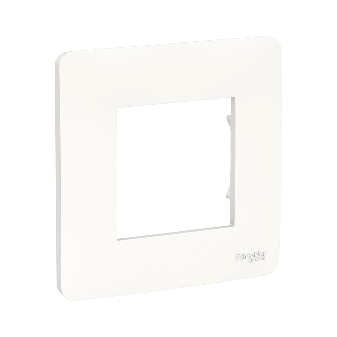 Рамка, SE, NU200218, Unica Studio 1 постовая белый