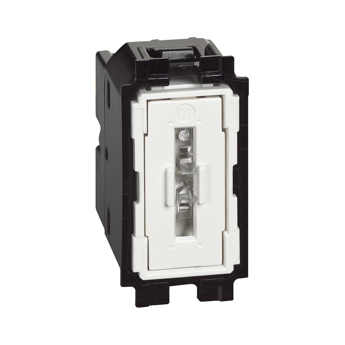 Кнопочный выключатель, Bticino, K4005А, Living Now 10А авт.клеммы 1 модуль