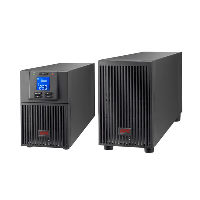 Источник бесперебойного питания, APC, Easy UPS SRV1KIL, Комплект: SRVPM1KIL-1шт, SRV36BP-9A-1шт, Онлайн, Мощность 1000ВА/800Вт, Напольный, 230В, Вых: 3x IEC C13, Intelligent Card Slot, LCD, Extended runtime, Чёрный