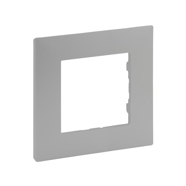 Рамка 1-постовая, Legrand Niloe Step, 863391, Алюминий