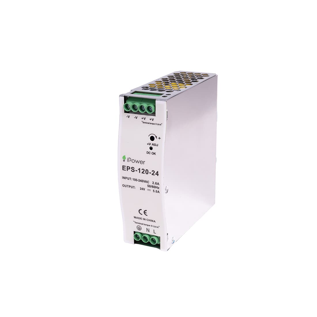 Блок питания, iPower, EPS-120-24, 5А 120Вт 24В