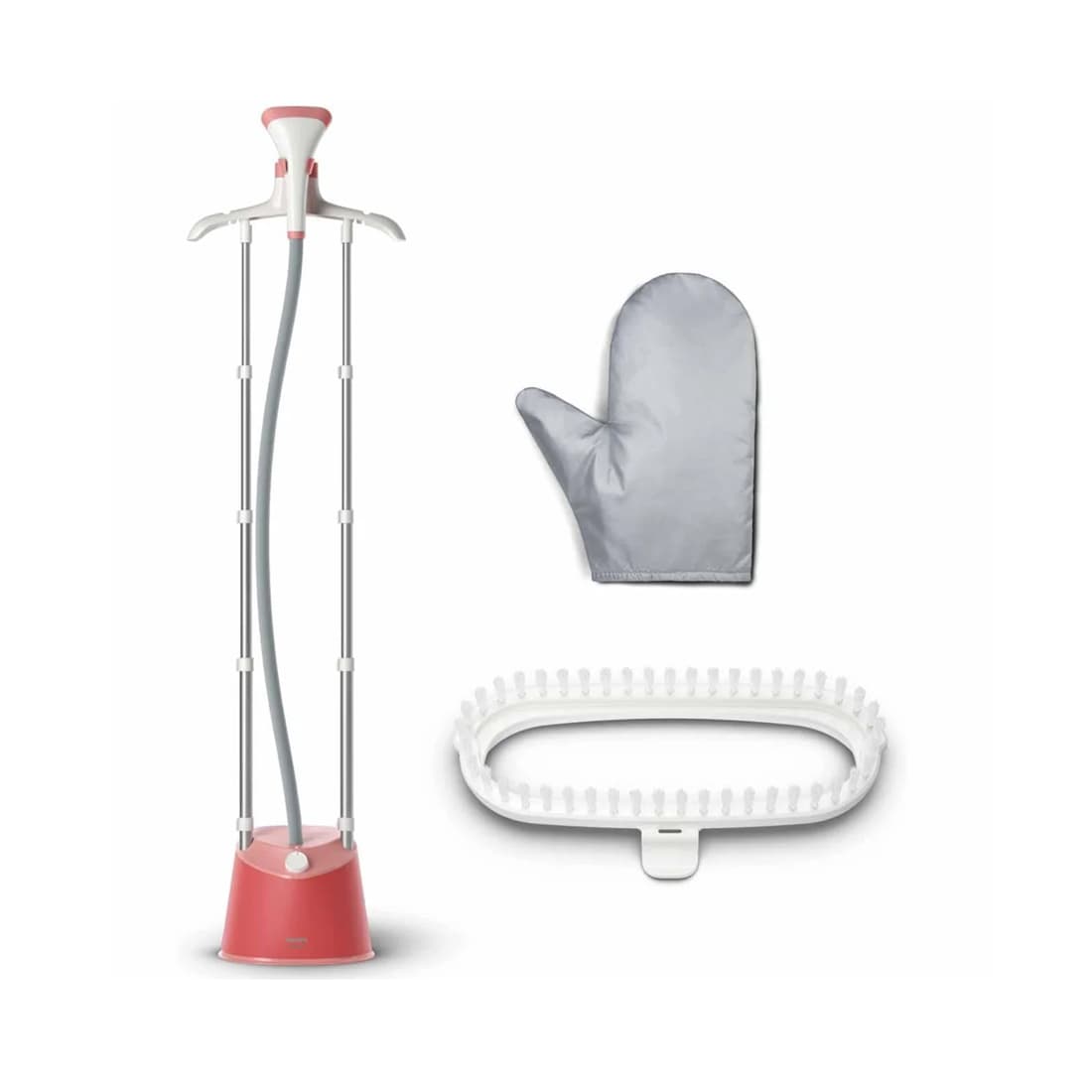 Отпариватель вертикальный, Philips, STE1020/40, Мощность 1800 Вт, Время нагрева 45 сек, Защита от накипи, Обработка паром, Цвет розовый