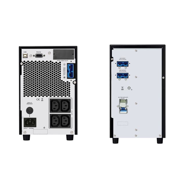 Источник бесперебойного питания, APC, Easy UPS SRV2KIL, Комплект: SRVPM2KIL-1шт, SRV72BP-9A-1шт, Онлайн, Мощность 2000ВА/1600Вт, Напольный, 230В, Вых: 4x IEC C13, Intelligent Card Slot, LCD, Extended runtime, Бат.блок: SRV72BP-9A, Чёрный