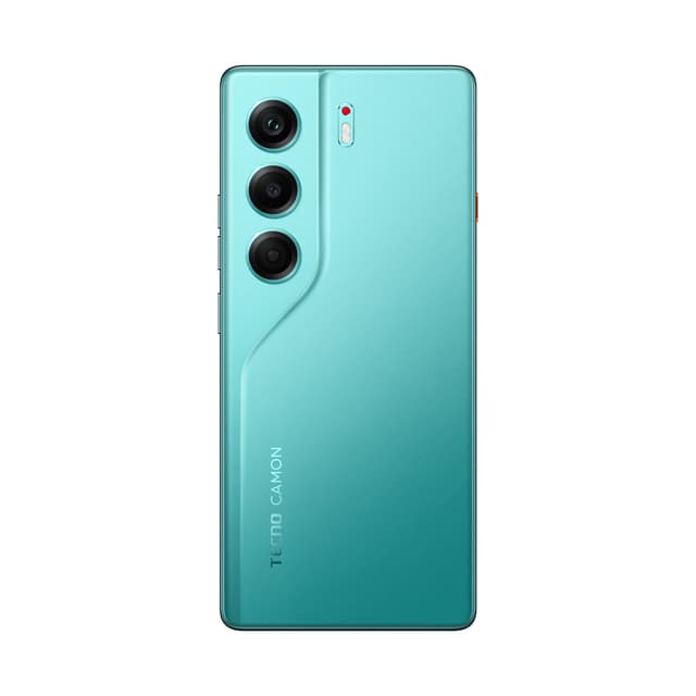Мобильный телефон, TECNO, CAMON 40 (CM5) 256+8 GB, 6.78" AMOLED, Аккумулятор 5200 мАч, 50MPx+8MPx /32MPx, MediaTek Helio G100 Ultimate, 45W, (Emerald Glow Green) зеленый