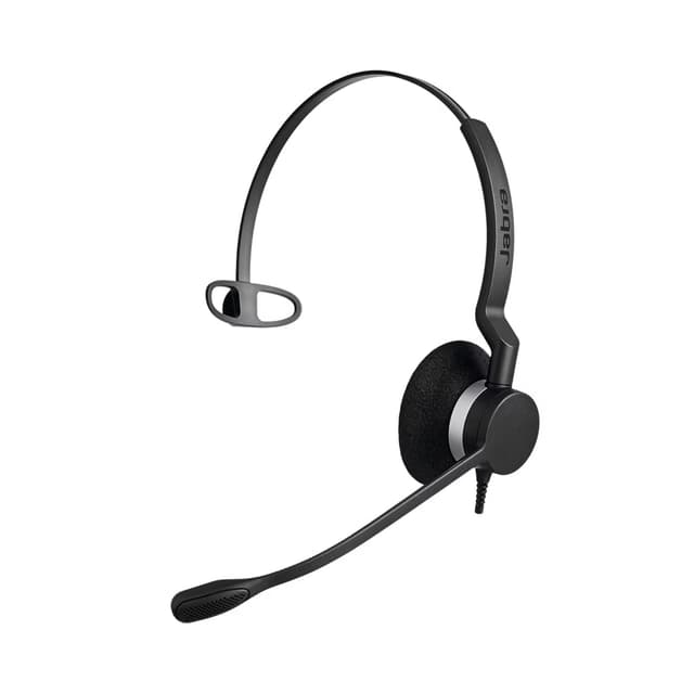 Гарнитура, Jabra, 2383-820-109, Jabra BIZ 2300 QD, Wideband, Mono, Проводная, Шумоподавление, Разъем QD, -10°C to + 50°C