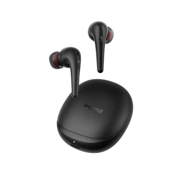 Наушники,1MORE, AERO ES903, Внутриканальные, Беспроводные, Пространственный звук 2,400 ГГц – 2,4835 ГГц, 32 Oм, Мощность 5мВт, Размер 39,42  20,33  24,36 мм( наушник)/61,99  58,40  25,5 мм( кейс), Емкость аккумулятора 40 мАч(наушник)/450 мАч (кейс), Время заряда 1ч( наушник)/ 2ч( кейс), Время работы 7ч (наушник)/28ч (кейс), Bluetooth® 5.2, HFP A2DP /AVRCP, Вес 55,1 г, Черный