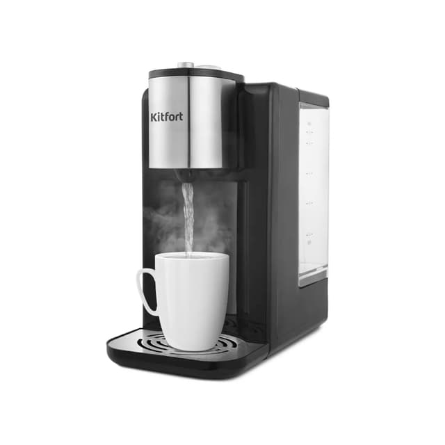 Термопот, Kitfort, КТ-2502, Мощность, Вт 2600, Высота, см 30.6, Объём, л 2.2, Управление Электронное, Материал корпуса Сталь