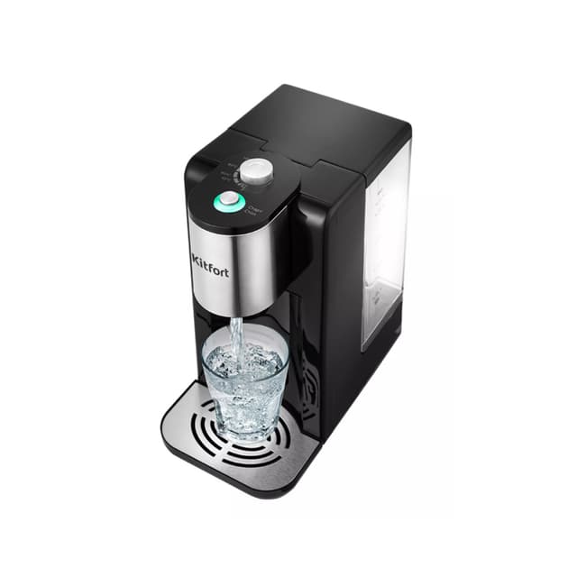 Термопот, Kitfort, КТ-2502, Мощность, Вт 2600, Высота, см 30.6, Объём, л 2.2, Управление Электронное, Материал корпуса Сталь