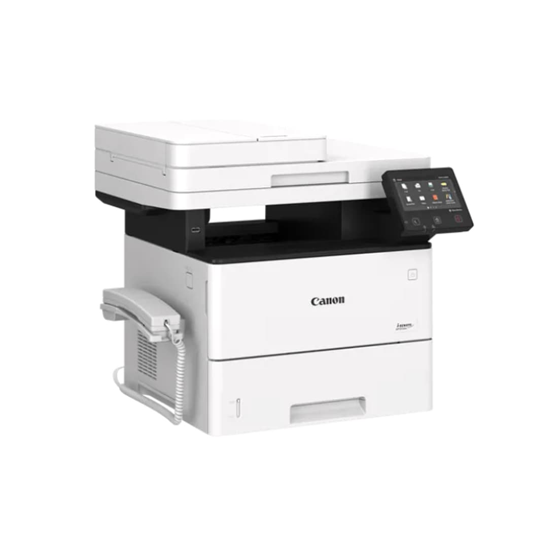 Монохромное МФУ, Canon, i-SENSYS MF552DW, 5160C011AA, Лазерное, A4, 43 стр./мин., Подача 650 листов, Двусторонний автоподатчик документов, Сенсорный дисплей 5", 800 МГц CPU, 1 ГБ RAM, USB 2.0, Ethernet 10/100/1000, Wi-Fi