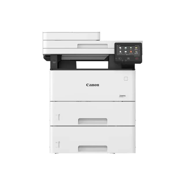 Монохромное МФУ, Canon, i-SENSYS MF553DW, 5160C023AA, Лазерное, A4, 43 стр./мин., Подача 650 листов, Двусторонний автоподатчик документов, Сенсорный дисплей 5", 800 МГц CPU, 1 ГБ RAM, USB 2.0, Ethernet 10/100/1000, Wi-Fi
