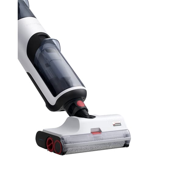 Беспроводной вертикальный пылесос, Roborock, Dyad (WD1S1A/WD1S1A51-02/WD1S1A51-01), с функцией влажной уборки, Вес 5 кг, Номинальная мощность 260 Вт, Ёмкость аккумулятора 5000 мАч, Время зарядки 4 ч, Уровень шума 78 дБ, Объём пылесборника 620 мл, Ёмкость резервуара для воды 850 мл, LED дисплей, Голосовое оповещение, Объём Черно-белый