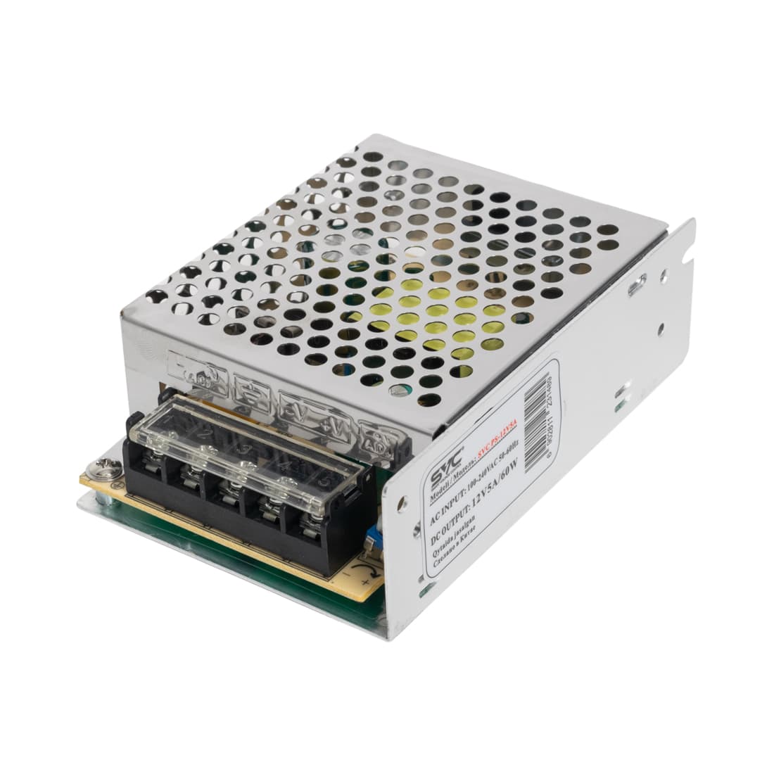 Источник питания, SVC, PS-12V5A, Вход. напряжение: AC100-260В, Выход. напряжение: DC12В/5A